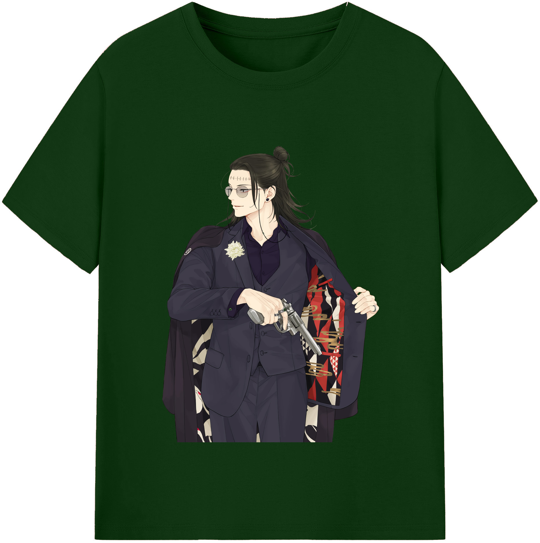 （画像用） 呪術廻戦 Jujutsu Kaisen 綿100％半袖Tシャツ（フロントプリント）